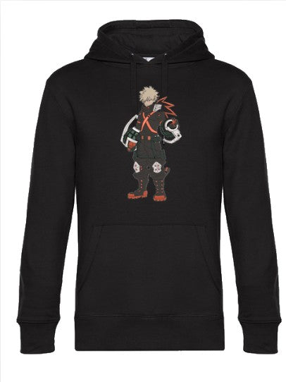 Bakugo Katsuki Emboidered Hoodie