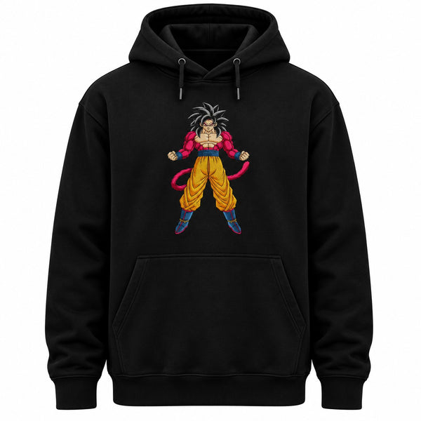 Goku Super Saiyan 4 Embroidered Hoodie