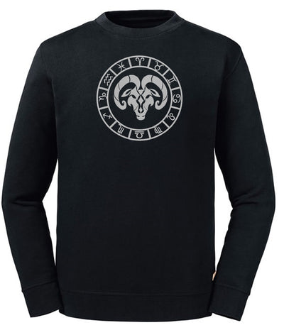 Aries Embroidered Sweatshirt - AlkhemistVision
