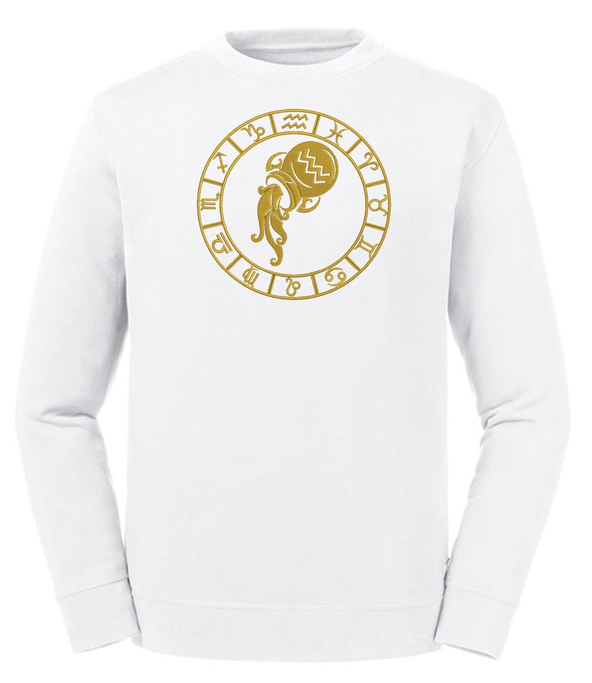 Aquarius Embroidered Sweatshirt - AlkhemistVision