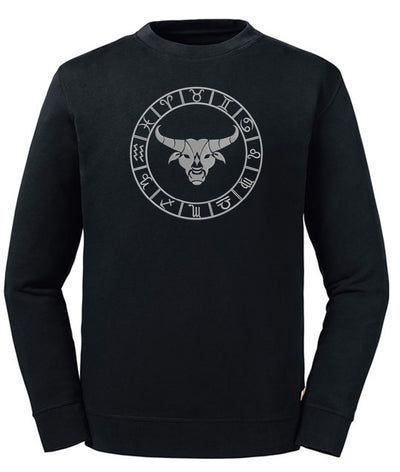 Taurus Embroidered Sweatshirt - AlkhemistVision
