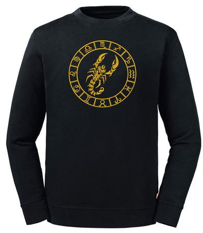 Scorpio Embroidered Sweatshirt - AlkhemistVision