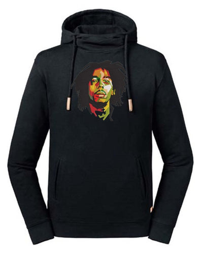 Bob Marley Hoodie Embroidered - AlkhemistVision