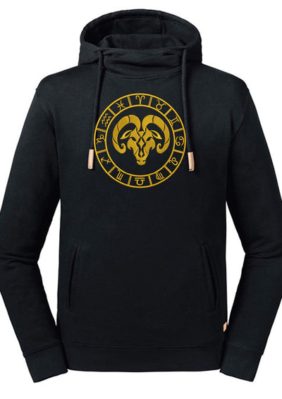 Aries Embroidered Hoodie - AlkhemistVision