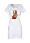isis Tshirt Dress Embroidered - AlkhemistVision
