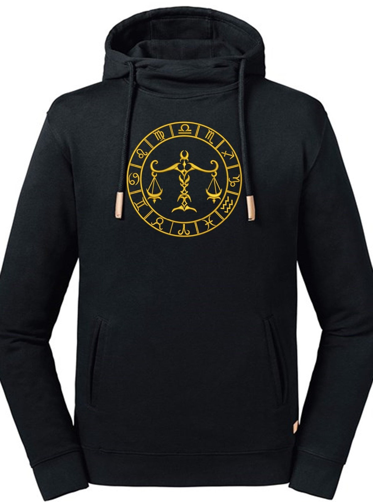 Libra Pure Organic Embroidered Hoodie - AlkhemistVision