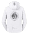Merkaba Light body hoodie ULTIMATE EDITION (White) - AlkhemistVision