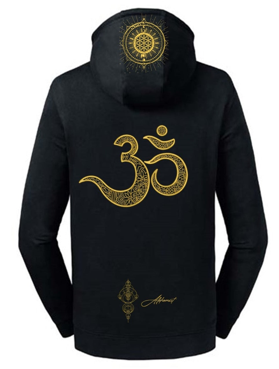 Om Hoodie Embroidered - AlkhemistVision