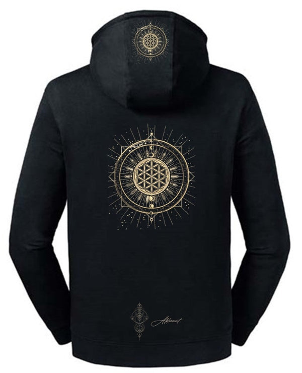 Flower of Life hoodie ULTIMATE EDITION - AlkhemistVision