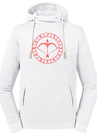 Sagittarius Pure Organic Embroidered Hoodie - AlkhemistVision