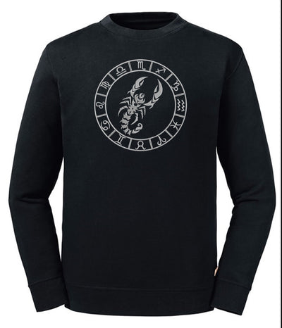 Scorpio Embroidered Sweatshirt - AlkhemistVision