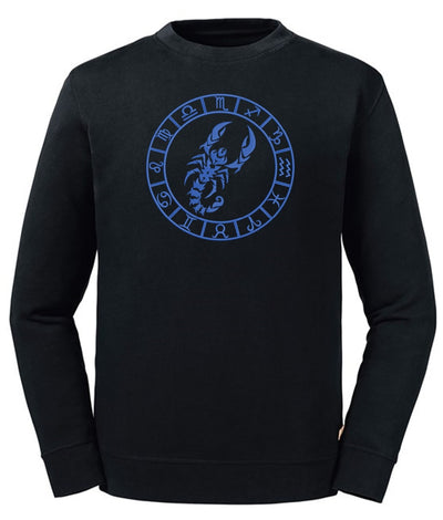 Scorpio Embroidered Sweatshirt - AlkhemistVision