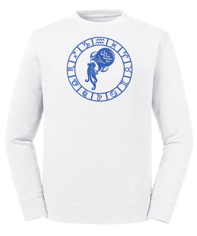 Aquarius Embroidered Sweatshirt - AlkhemistVision
