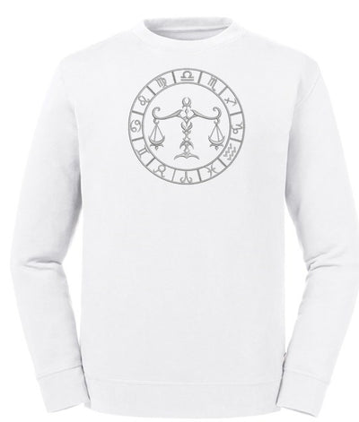 Libra Embroidered Sweatshirt - AlkhemistVision