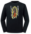 Goku Sweatshirt Embroidered - AlkhemistVision