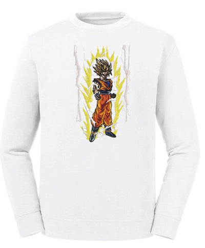 Goku Sweatshirt Embroidered - AlkhemistVision