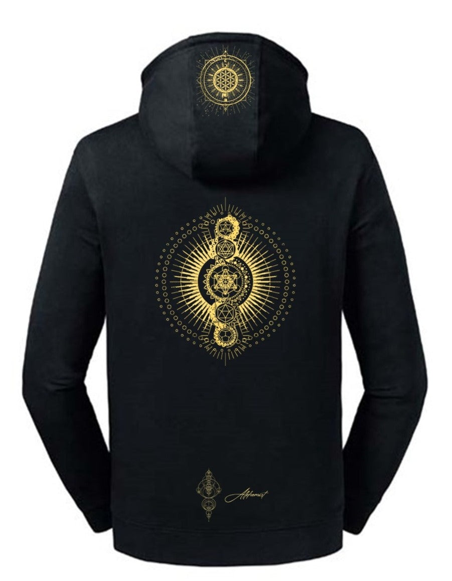 Merkaba light body hoodie ULTIMATE EDITION - AlkhemistVision