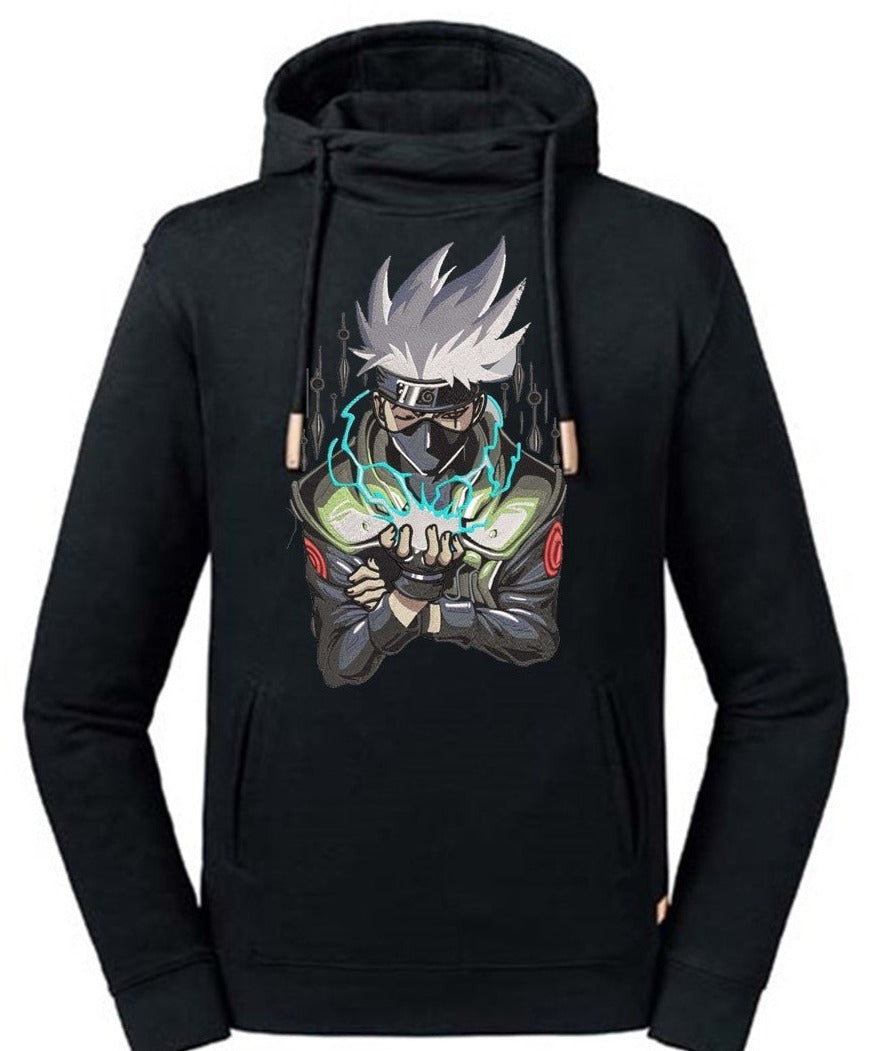 Kakashi Hatake Embroidered Hoodie - AlkhemistVision