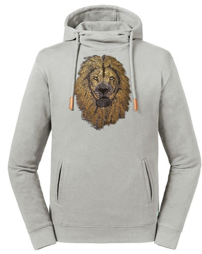 Leo Embroidered Hoodie  "DELUXE EDITION"  Royal Metallic Gold - AlkhemistVision