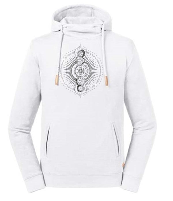 Merkaba light body hoodie  (front print only) - AlkhemistVision
