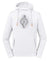 Merkaba Light body hoodie ULTIMATE EDITION (White) - AlkhemistVision