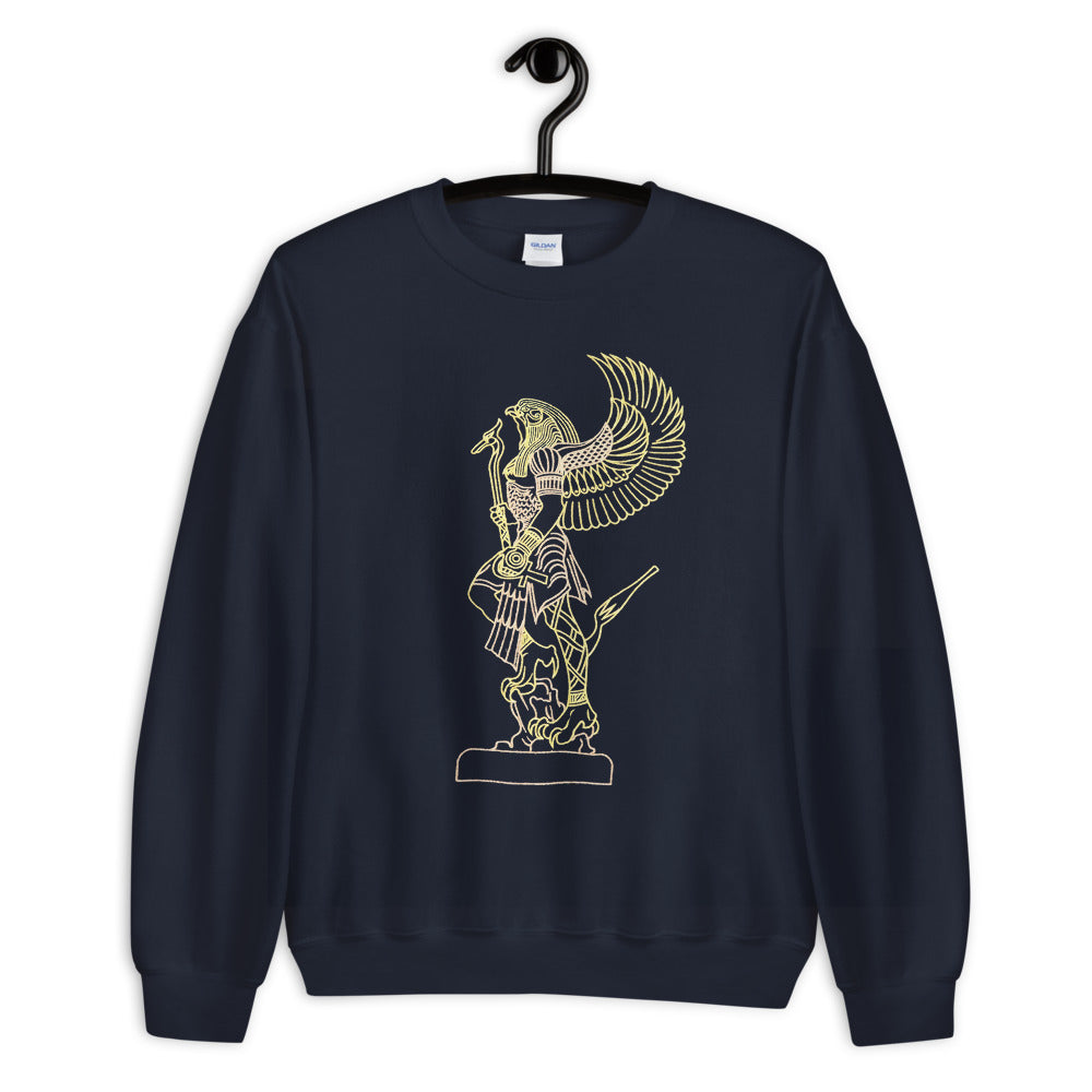 Horus Embroidered Unisex Sweatshirt - AlkhemistVision