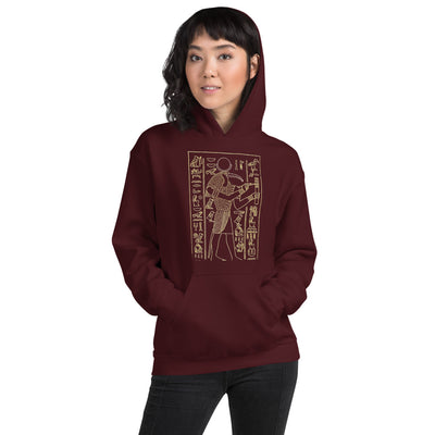 Thoth Unisex Embroidered Hoodie - AlkhemistVision