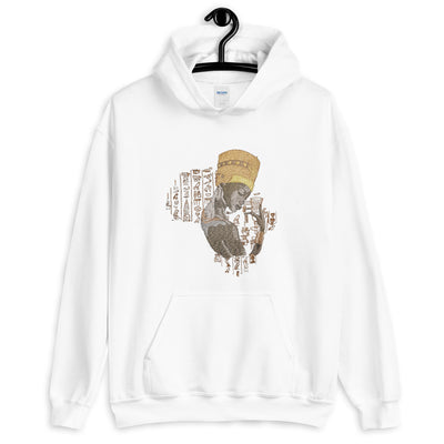 Nefertiti Embroidered Hoodie Rose Gold Edition - AlkhemistVision