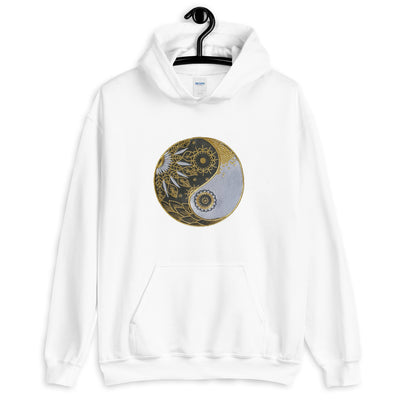 Ying Yang embroidered hoodie ( Gold edition) - AlkhemistVision