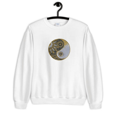 Ying Yang embroidered sweatshirt unisex - AlkhemistVision