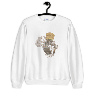Nefertiti Embroidered Sweatshirt Rose Gold Edition - AlkhemistVision