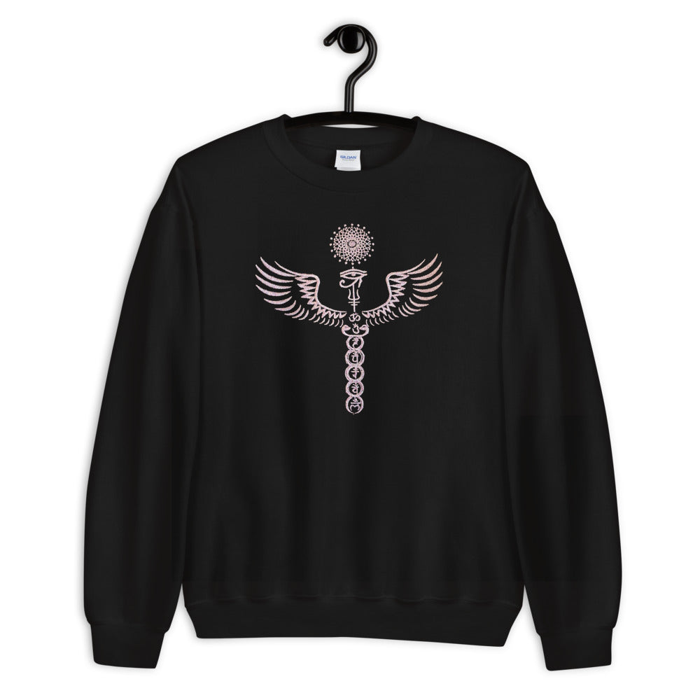 Winged Eye of Horus Kundalini Sweashirt - AlkhemistVision