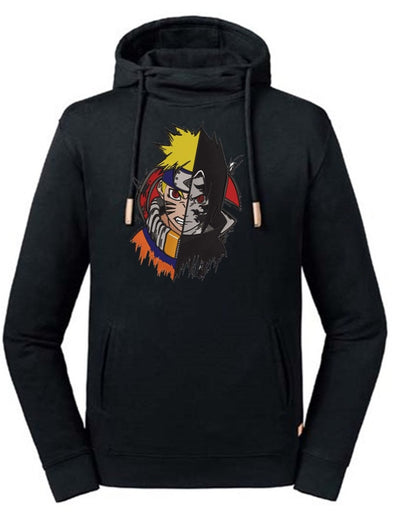 Naruto & Sasuke Embroidered Hoodie - AlkhemistVision