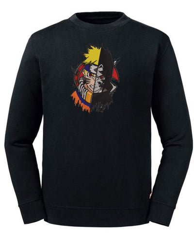 Naruto and Sauke Sweatshirt ( Embroidered) - AlkhemistVision