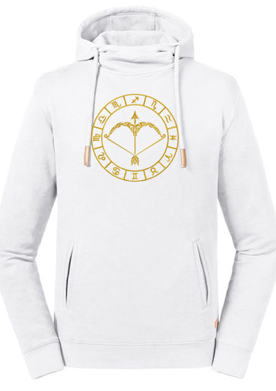 Sagittarius Pure Organic Embroidered Hoodie - AlkhemistVision