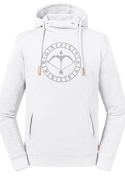 Sagittarius Pure Organic Embroidered Hoodie - AlkhemistVision