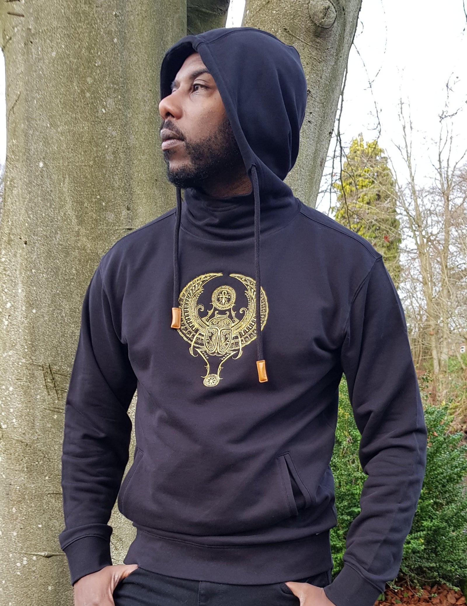 Egyptian Scarab beetle hoodie - AlkhemistVision