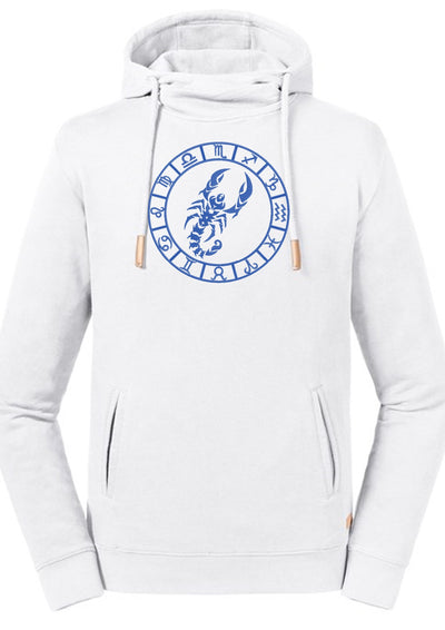 Scorpio Embroidered Pure Organic Hoodie - AlkhemistVision
