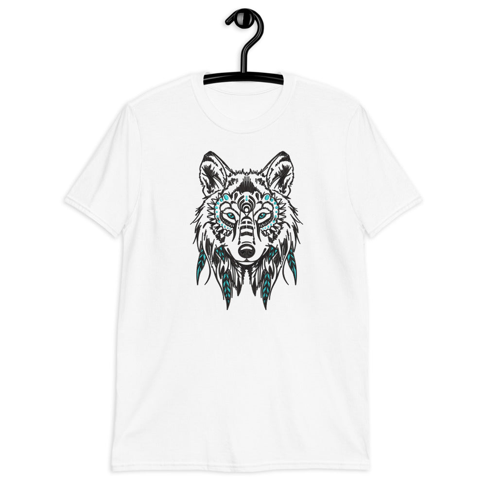 Wolf Unisex Embroidered T-Shirt - AlkhemistVision