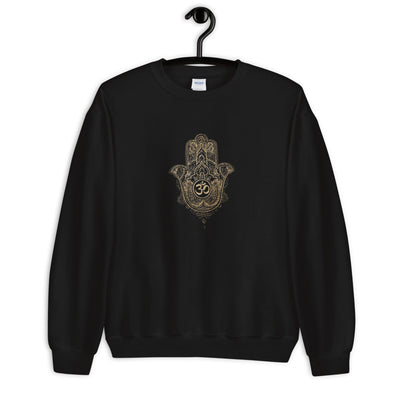 Hand of Fatima embroidered sweatshirt - AlkhemistVision