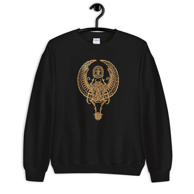 Scarab Beetle Ankh Sweatshirt - AlkhemistVision