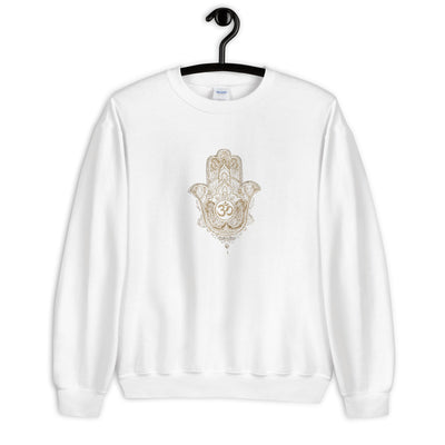 Hand of Fatima embroidered sweatshirt - AlkhemistVision