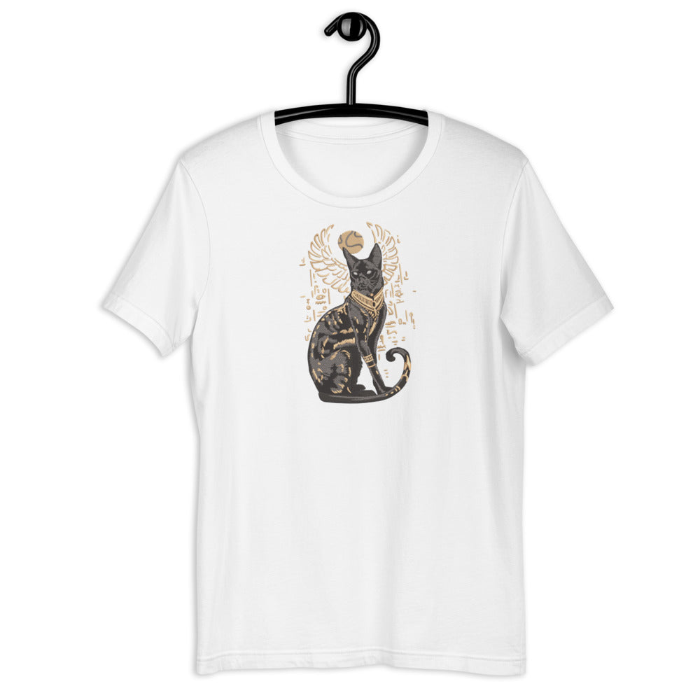 Bastet Embroidered Tshirt - AlkhemistVision