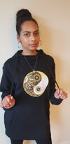 Ying Yang embroidered hoodie ( Gold edition) - AlkhemistVision