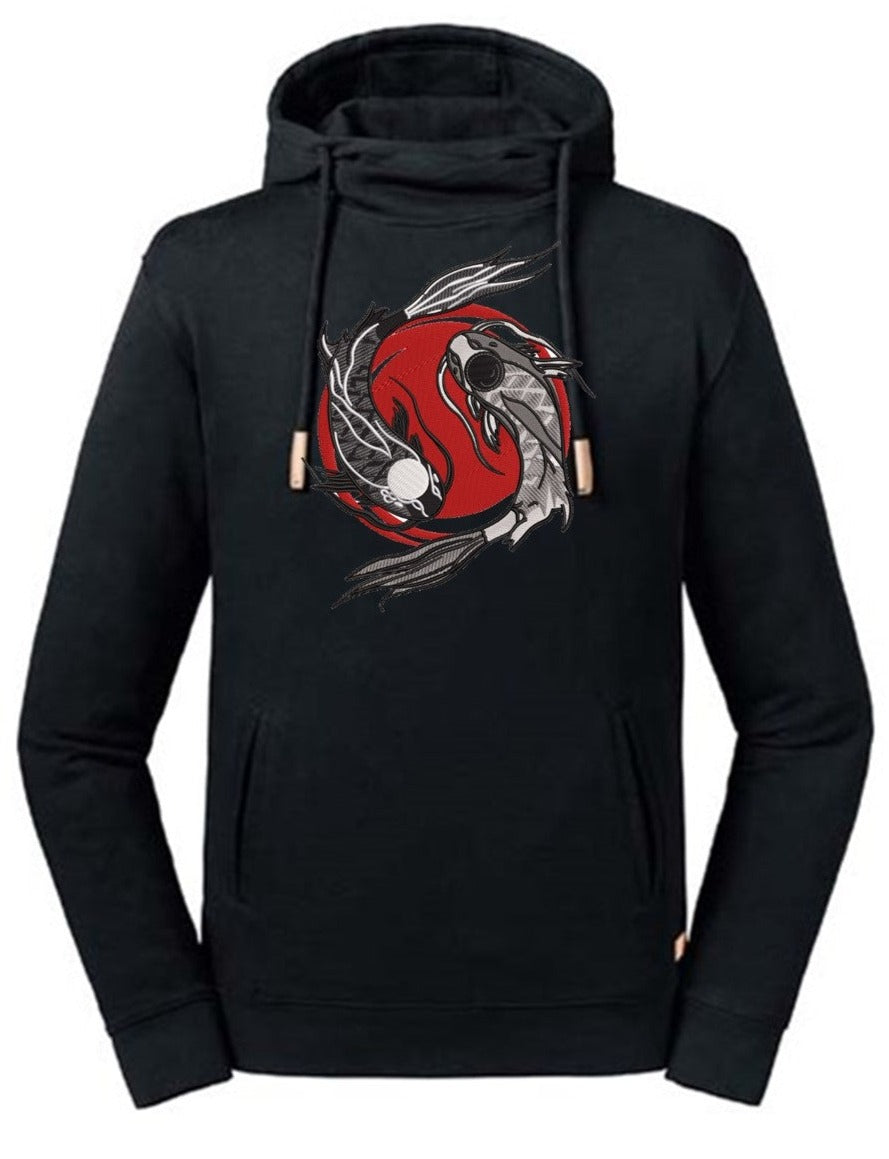 Ying Yang Koi Fish Hoodie - AlkhemistVision